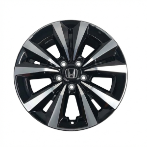 2022-2024 Honda Civic Black 17x7 Machined Black Alloy Wheel (New OEM)