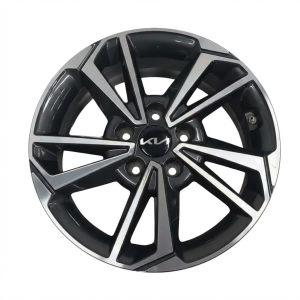 2022-2024 Kia Forte Black 16-inch Machined Charcoal Alloy Wheel (Used OEM)