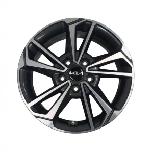 2022-2024 Kia Forte Black 16-inch Machined Charcoal Alloy Wheel (Used OEM)