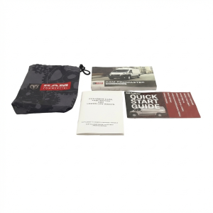 2019-2021 Ram ProMaster 1500 Owners Manual with Storage Cover (Used OEM)