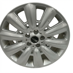 2017-2024 Mini Cooper Countryman Silver 18x7.5 10-Spoke Silver Alloy Wheel (Used OEM)