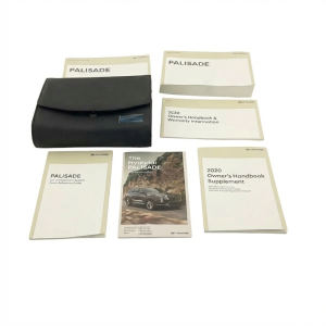 2020-2022 Hyundai Palisade Owners Manual with Storage Cover (Used OEM)