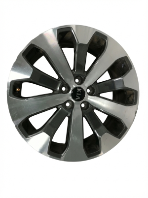 2020-2022 Kia Telluride 10-Spoke Machined Charcoal Alloy Wheel (Used OEM)