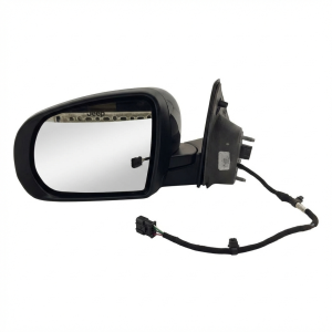 2017-2022 Jeep Compass Black Side/Door Mirror - Left (Driver) (Used OEM)
