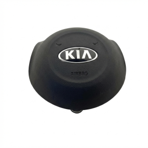 2014-2019 Kia Soul Black Steering Wheel Air Bag - Left (Driver) (Used OEM)