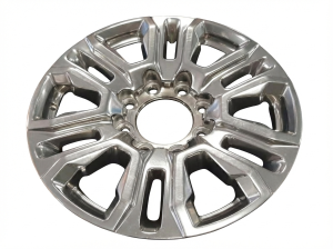 2020-2025 GMC Sierra 2500 HD 6 V-Spoke Full Polished Aluminum Alloy Wheel (Remanufactured OEM)