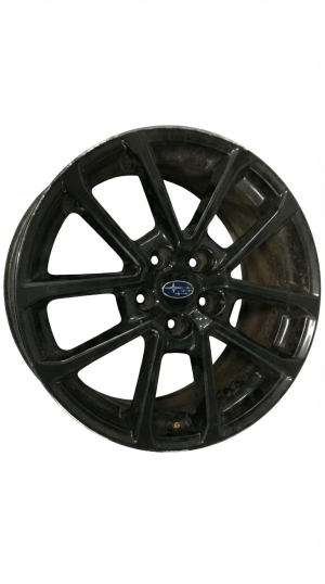 2020-2021 Subaru WRX Black 10-Spoke Charcoal Painted Alloy Wheel (Used OEM)