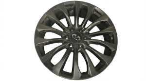 2015-2017 INFINITI QX80 Chrome 22-inch 14-Spoke Dark Chrome Alloy Wheel (Used OEM)