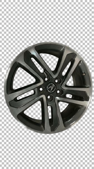 2017-2020 Acura MDX 20x8 5 V-Spoke Machined Charcoal Alloy Wheel (Used OEM)