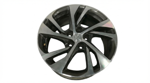 2021-2024 Buick Envision Silver 5 Split-Spoke Machined Charcoal Alloy Wheel (Used OEM)