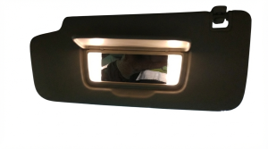 2021-2023 Buick Envision Tan Sun Visor - Left (Driver) (Used OEM)