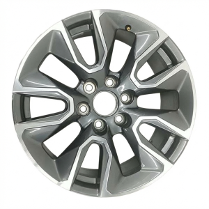 2021-2024 GMC Yukon XL Black 20x9 10-Spoke Machined Charcoal Alloy Wheel (New OEM)