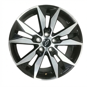 2016-2025 Chevrolet Malibu 18x8.5 10 Double Spoke Machined Black Alloy Wheel (New OEM)