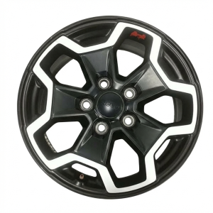 2021-2023 Jeep Wrangler Black Y-Spoke Polished Black Alloy Wheel (Used OEM)