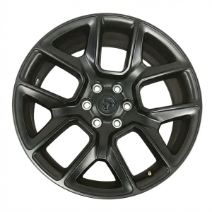 2019-2026 Ram 1500 Black 5 U-Spoke Alloy Wheel (New OEM)