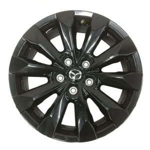 2023-2026 Mazda CX-50 Black 17x7 10-Spoke Painted Black Alloy Wheel (New OEM)