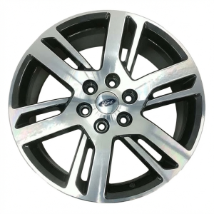 2022-2024 Ford Expedition Black Slotted Spoke Machined Charcoal Alloy Wheel (New OEM)