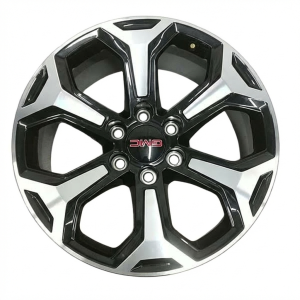 2025 GMC Yukon XL Black 20x9 6-Spoke Machined Charcoal Alloy Wheel (New OEM)