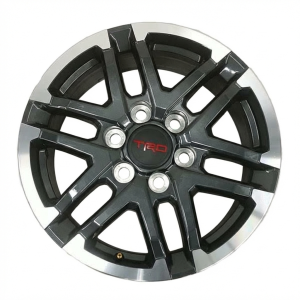 2024-2025 Toyota Tacoma Black 18x7.5 6 Y-Spoke TRD Sport Alloy Wheel (New OEM)