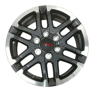 2024-2025 Toyota Tacoma Black 18x7.5 6 Y-Spoke TRD Sport Alloy Wheel (New OEM)