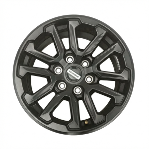 2024-2026 Ford F-150 Black V-Spoke Satin Black Alloy Wheel (New OEM)
