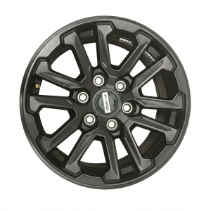 2024-2026 Ford F-150 Black V-Spoke Satin Black Alloy Wheel (New OEM)