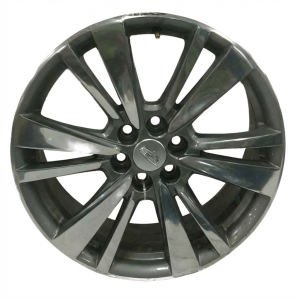 2020-2025 Cadillac XT5 20x8 6-Split-Spoke Polished Charcoal Alloy Wheel (Used OEM)