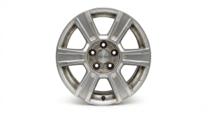 2016-2017 GMC Terrain Silver 18x7 6-Spoke Silver Machined Alloy Wheel (Used OEM)
