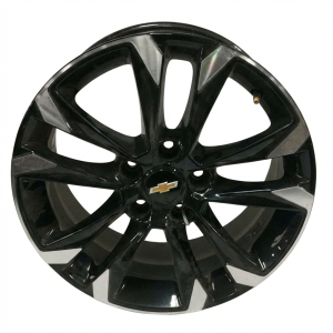 2021-2023 Chevrolet Trailblazer Black 17-inch 5 Double-Spoke Machined Black Alloy Wheel (Used OEM)