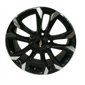 2021-2023 Chevrolet Trailblazer Black 17-inch 5 Double-Spoke Machined Black Alloy Wheel (Used OEM)
