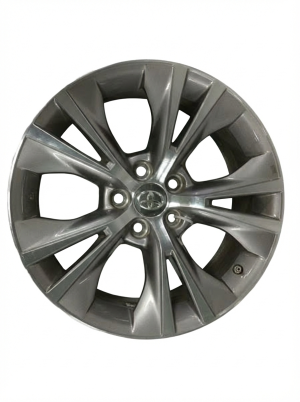 2014-2019 Toyota Highlander Silver 18-Inch 10-Spoke Machined Alloy Wheel (Used OEM)
