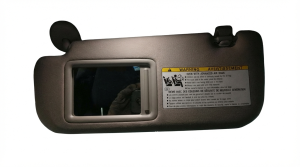 2021-2024 Toyota Venza Gray Standard Roof Sun Visor - Right (Passenger) (Used OEM)