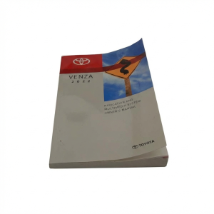 2021-2024 Toyota Venza Owners Manual (Used OEM)