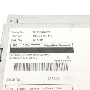 2016-2019 Toyota Tacoma AM-FM-CD Radio with Display (Used OEM)