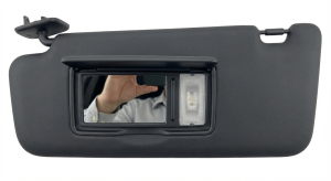 2020-2024 BMW M235i Black Sun Visor without Panoramic Sunroof - Left (Driver) (Used OEM)