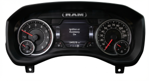 2022 Ram 1500 7.0-Inch Display Instrument Cluster with HUD (Used OEM)