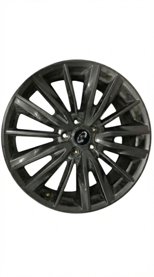 2016-2020 INFINITI QX60 Silver 20x7.5 15-Spoke Machined Charcoal Alloy Wheel (Used OEM)