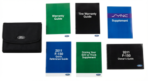 2011 Ford F-150 Owners Manual with Storage Cover (Used OEM)