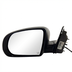 2014-2021 Jeep Cherokee Gray Power Heated Blind Spot Signal Door/Side View Mirror - Left (Driver) (Used OEM)