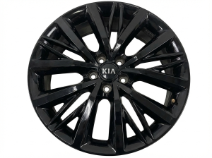 2020-2022 Kia Telluride Black 20x7.5 20-Spoke Painted Alloy Wheel (Used OEM)