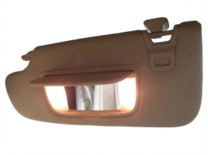 2020-2023 Lincoln Nautilus Tan Sun Visor with Garage Door Opener - Left (Driver) (Used OEM)