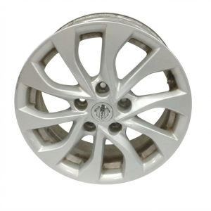 2016-2019 Nissan Sentra Silver 16x6.5 10-Spoke Silver Painted Alloy Wheel (Used OEM)