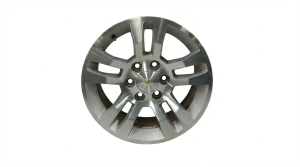 2015-2020 GMC Yukon XL 18-inch 5 Double-Spoke Machined Silver Alloy Wheel (Used OEM)