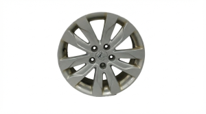 2018-2022 Honda Odyssey 18x8 5 V-Spoke Machined Silver Alloy Wheel (Used OEM)
