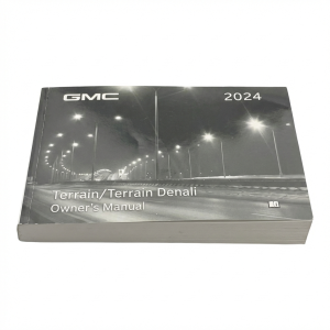 2024 GMC Terrain Owners Manual (Without Cover) (Used OEM)