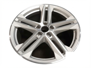 2021-2025 Audi SQ5 Silver Star Design Silver Machined Alloy Wheel (Remanufactured OEM)