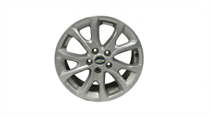 2018-2021 Chevrolet Equinox 17x7 10-Spoke Silver Painted Alloy Wheel (Used OEM)