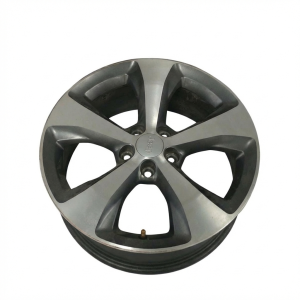 2020-2022 Jeep Cherokee Gray 18x7 5-Spoke Polished Gray Alloy Wheel (Used OEM)