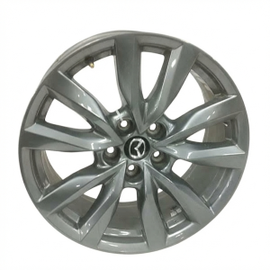 2020-2023 Mazda CX-9 18x8 5 Double Spoke Charcoal Alloy Wheel (Used OEM)