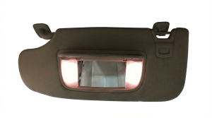 2015-2017 Lincoln MKZ Tan Sun Visor with Garage Door Opener - Left (Driver) (Used OEM)